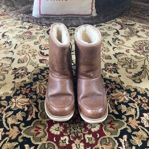 L.L Bean Wool and Shearling Boot
